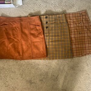 LOFT fall skirt bundle